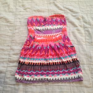 Billabong boho mini dress festival